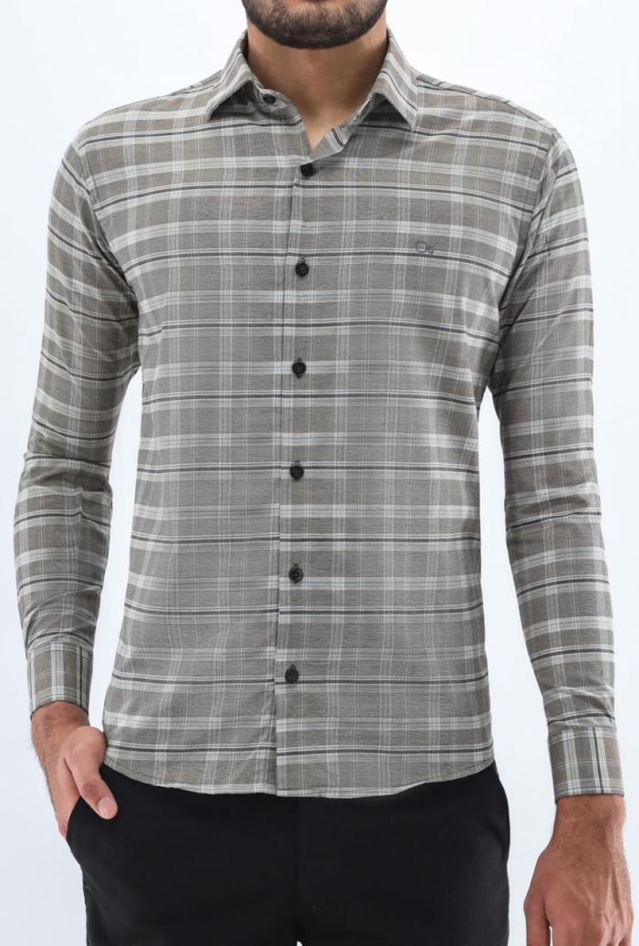 Camisa Casual Ogochi Slim